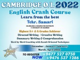 CAMBRIDGE O/L 2022-ENGLISH CRASH COURSE