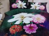 3D Queen bedsheet with 2 pillowcase