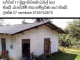 Land ,House for sale from Kaluaggala