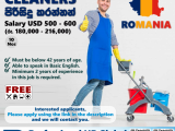 JOB VACANCIES FOR ROMANIA