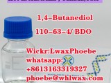 Buy 99.9% cas 110-63-4 BDO cleaner gbl cleaner 1,4-Butanediol Wickr: LwaxPhoebe