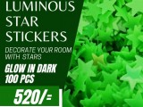 Luminous Star Stickers-Home decor items