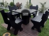 Wooden chair sets and other creations for sale