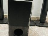 5.1 LG home theater system only sound towers and subwoofer