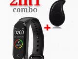 M4smart band and Bluetooth  earphone with mic-answering calls