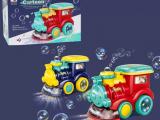 Battery operated bubble train engine