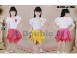skirt and blouse(D.No-J045)