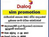 Dialog sim promotion job