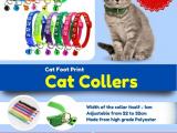 Cat Foot print Cat - Collars