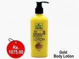 gold body lotion