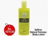 saffron natural fairness body lotion
