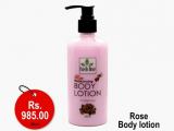 rose body lotion