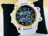 White Colour LED Sports Watch.