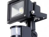 LED Security Floodlight With PIR Motion Sensor