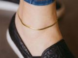Orazio Snake Chain Anklet Bracelet for Women