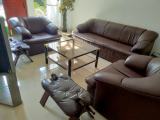5 seater Sofa set and 4 sets of Window Blinds for sale.