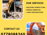 Building Demolition Negombo/ පැරණි ගොඩනැගිලි කඩා ඉවත්කිරීම