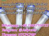 Semaglutide 910463-68-2 Tirzepatide 2023788-19-2 Retatrutide 2381089-83-2  Whatsapp/signal/telegram +8613667114723