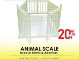 High-quality single animal weighing scales digital type