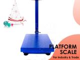 Digital light weight platform weighing scales 100kgs
