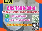 Manufacturer Supply Raw Material CAS 7699-39-0 PROCAINAMIDE HYDROCHLORIDE