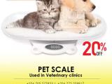 Veterinary weighing scales for veterinarians and clinics