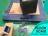 heavy duty floor platform weighing scales for measuring steel plates