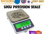 Laboratory 0.001g Precision Magnetic Jewelry Scale Electronic