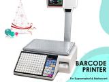 Easy programming barcode printing scale for sell