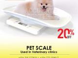 Veterinary scale made of stainless steel Platform design