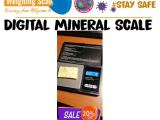 steady 0.1g readable digital mineral weighing scale