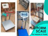 calibrated  light duty platform weighing scales 100kgs, 200kgs, 500kgs