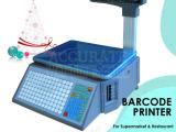 table top type price barcode printing scale with PC software at low price wandegeya