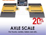 Kampala Truck Axle Scales Supplier
