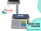 Easy programming barcode printing scale for sell