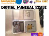 mineral weighing scale with 0.4497ibs weight