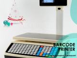 Barcode Label Printing Electronic Weight Scale 30kg