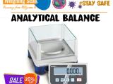 stainless-steel pan  LCD display sensitive analytical weighing scale