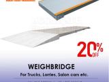 Electronic Weighbridge for weighing vans and containers