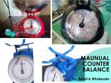 manual counter weighing scale 15kg capacity in Uganda