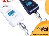 portable electronic digital travel digital luggage hanging weighing scale