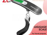 electronic smart weigh durable withstanding luggage weighing scale