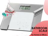 weight right displaying bathroom medical scale
