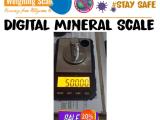 programmable auto pwer off electronic mineral scale