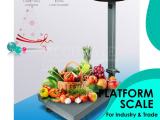 Licensed light-duty platform weighing scale for trade