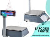 barcode printer scale with date/time setup prices