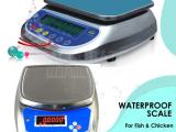 table top rustproof weighing scales for seafood markets use