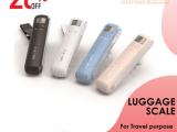 pocket luggage hanging scale smart electronic weighing digital scale