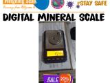 mineral weighing scale with tactile keyboard for sale