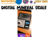high accurate LCD electronic digital mineral pocket scale